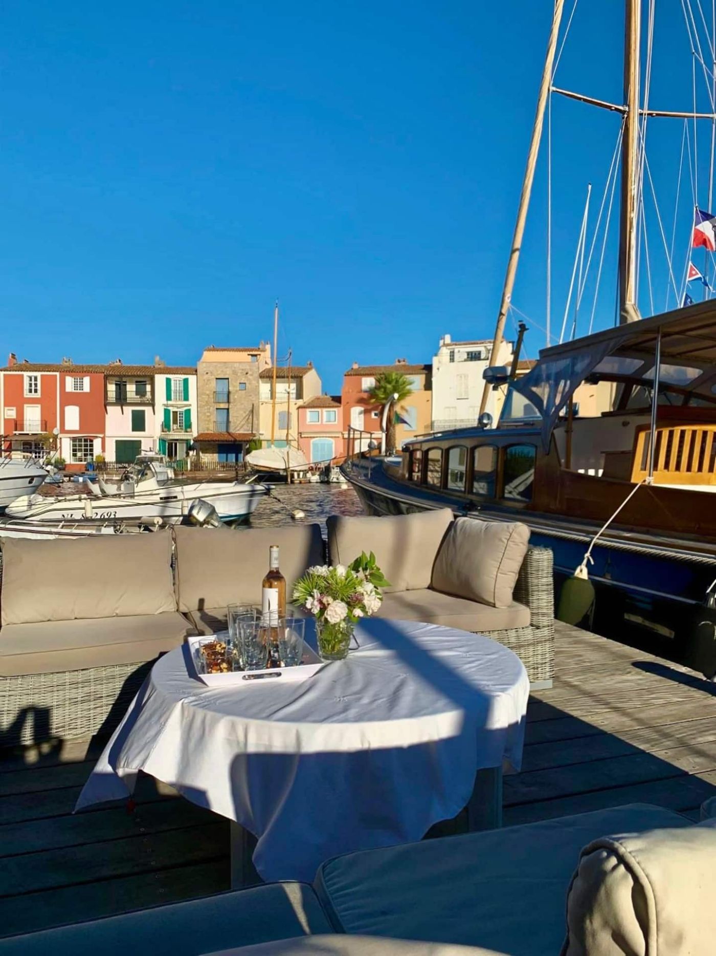 Canal house with private mooring – Port Grimaud