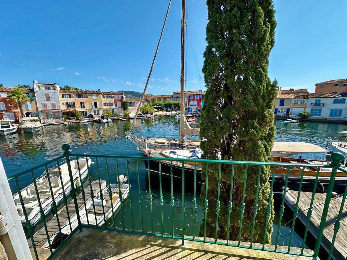 Canal house with private mooring – Port Grimaud
